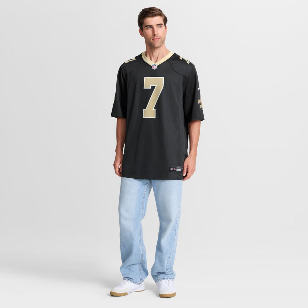 Taysom Hill New Orleans Saints Nike Game Official Jersey - Black