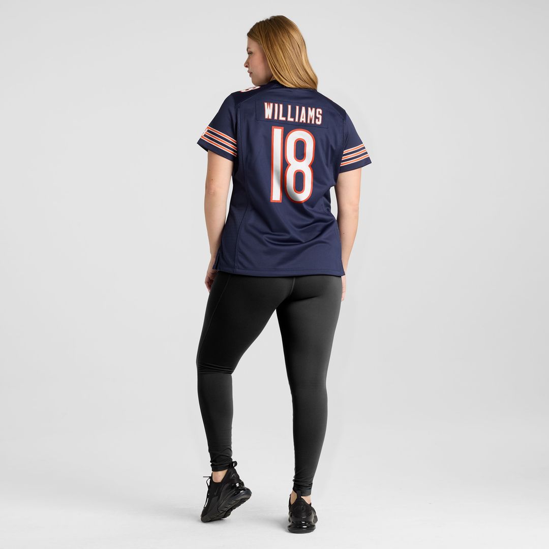 Caleb Williams Chicago Bears Nike Women's Player Game Jersey - Navy