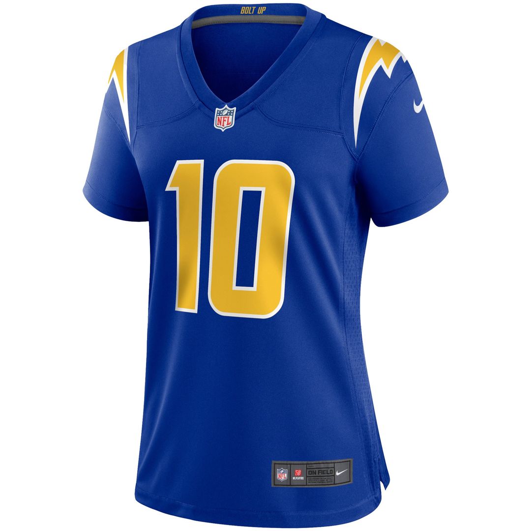 Justin Herbert Los Angeles Chargers Nike Women's Game Official Jersey - Royal