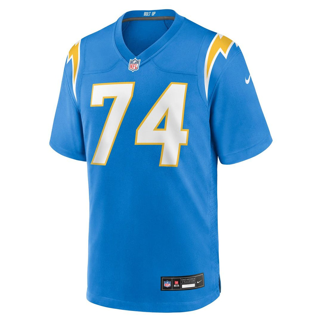 Kayode Awosika Los Angeles Chargers Nike Team Game Official Jersey -  Powder Blue