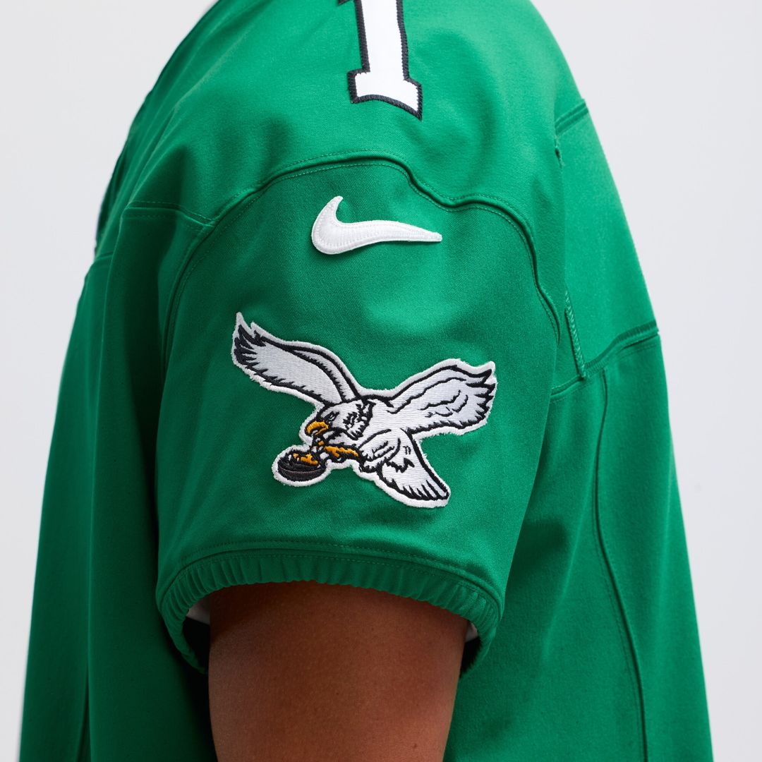 Jalen Hurts Philadelphia Eagles Nike 2nd Alternate Vapor F.U.S.E. Elite Official Jersey - Kelly Green