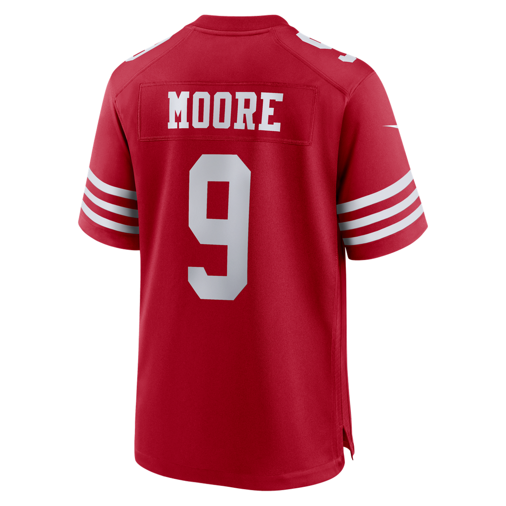 Skyy Moore San Francisco 49ers Nike Team Game Jersey - Scarlet