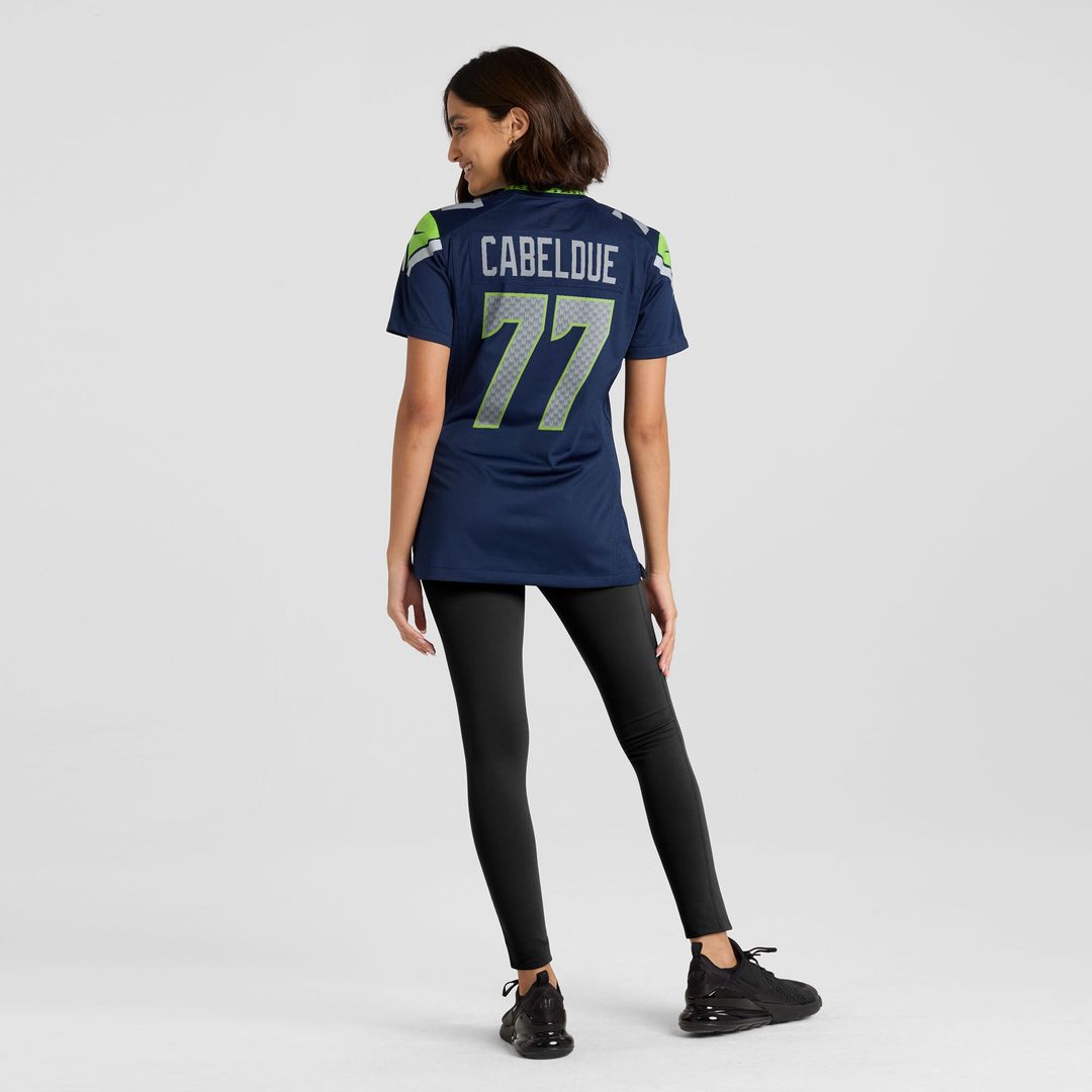 Bryce Cabeldue Seattle Seahawks Nike Women's Team Game Official Jersey -  College Navy