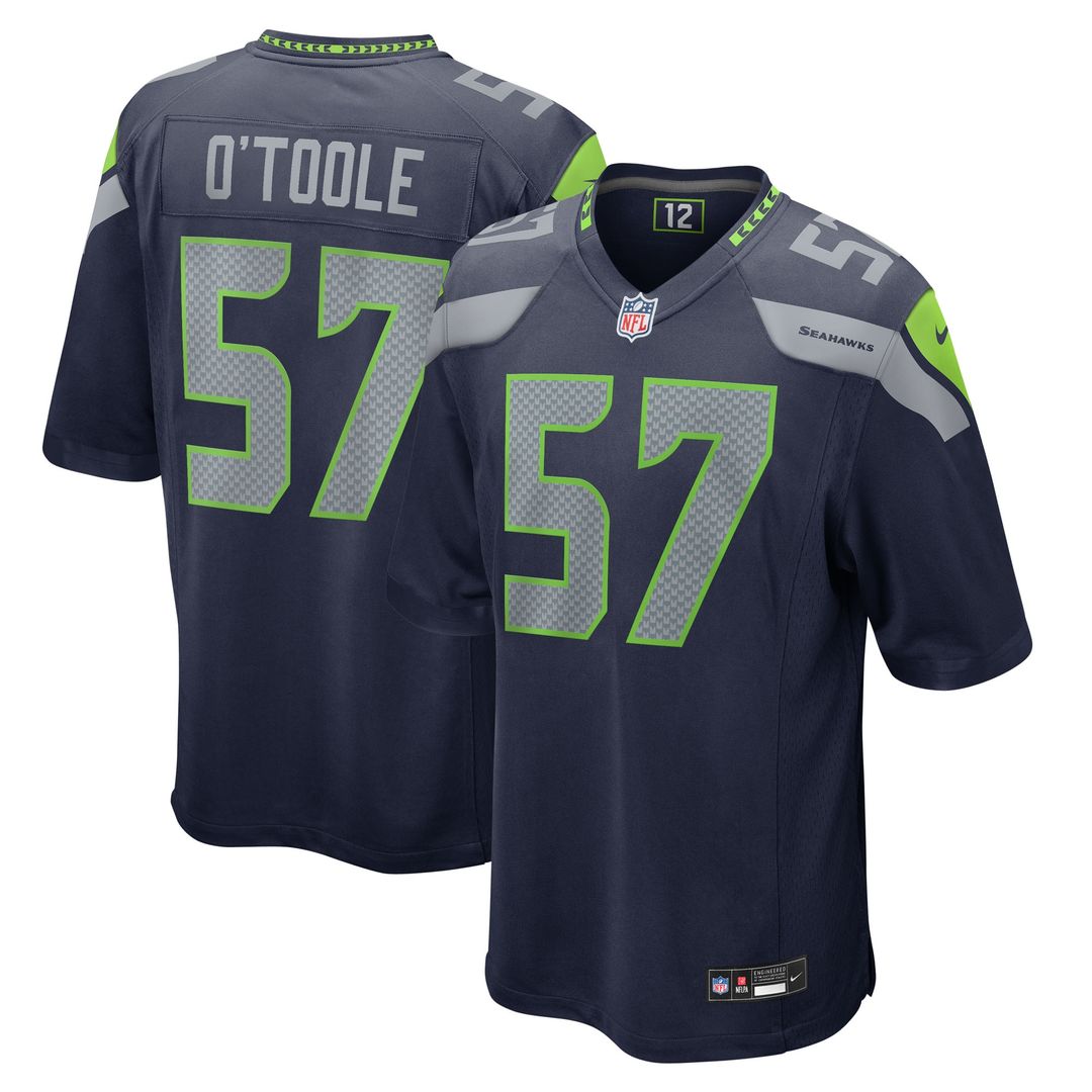 Connor O'Toole Seattle Seahawks Nike Team Game Jersey - College Navy