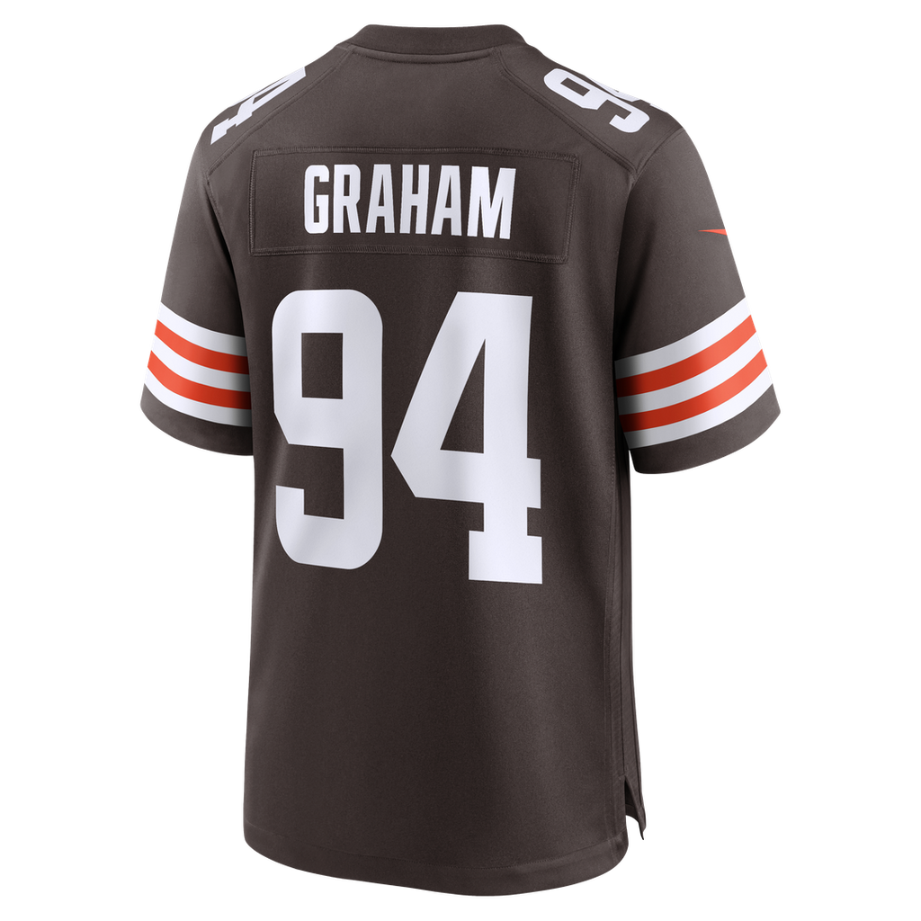 Mason Graham Cleveland Browns Nike Game Official Jersey - Brown