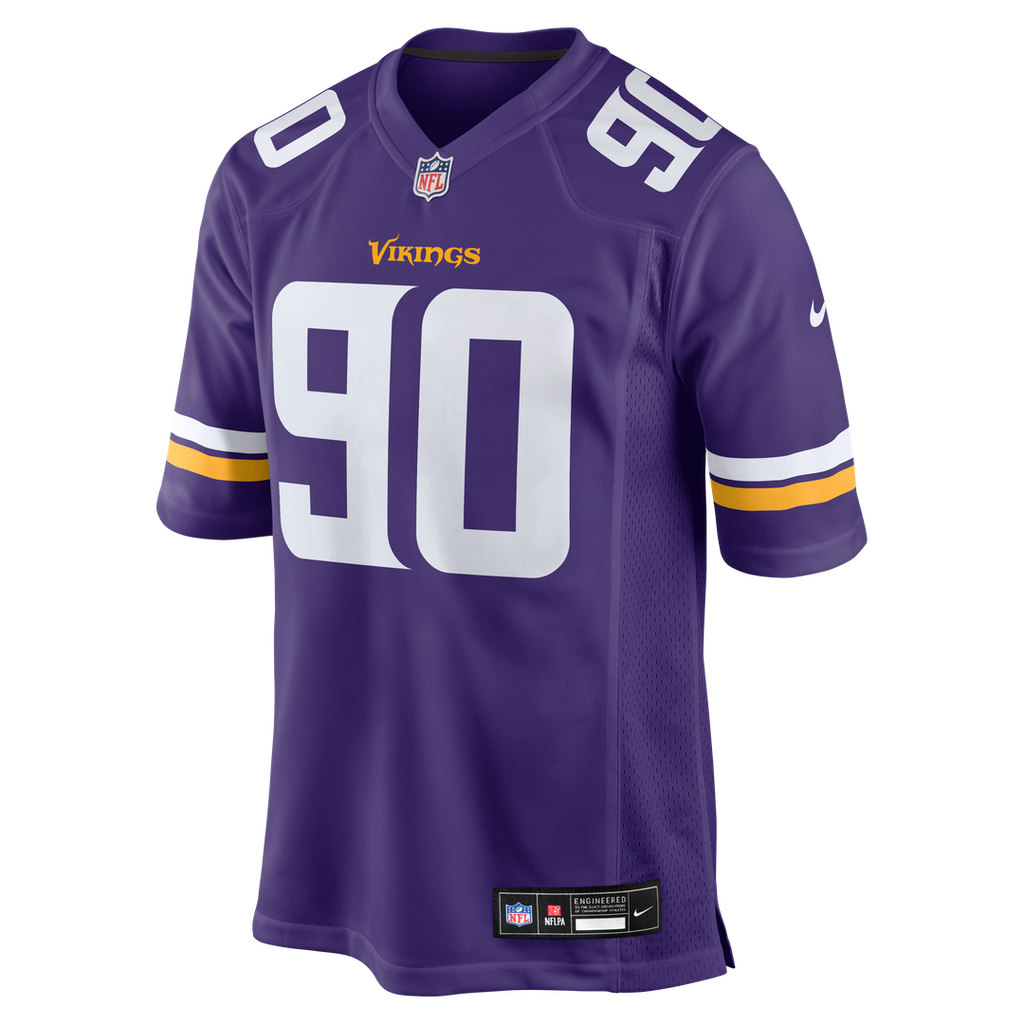 Tyrion Ingram-Dawkins Minnesota Vikings Nike Team Game Jersey - Purple
