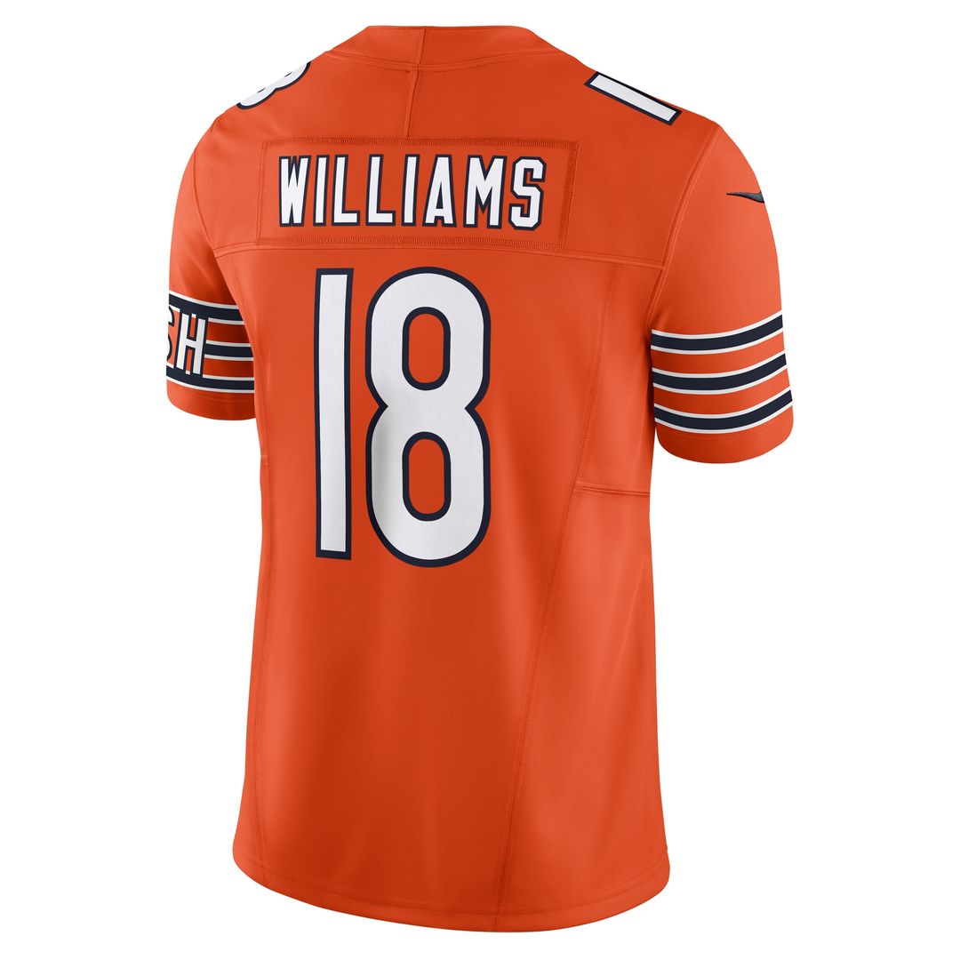 Caleb Williams Chicago Bears Nike Vapor F.U.S.E. Limited Official Jersey - Navy