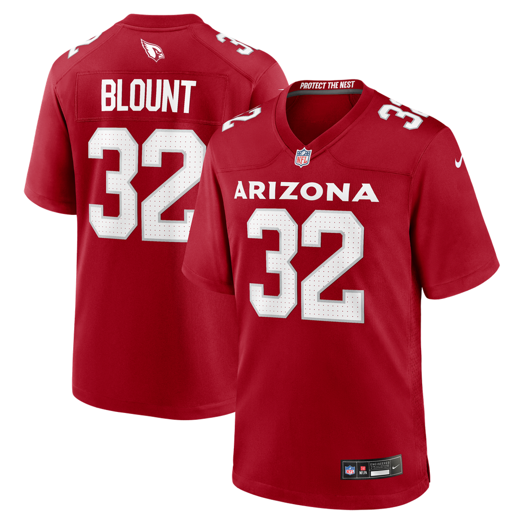 Joey Blount Arizona Cardinals Nike  Game Official Jersey -  Cardinal