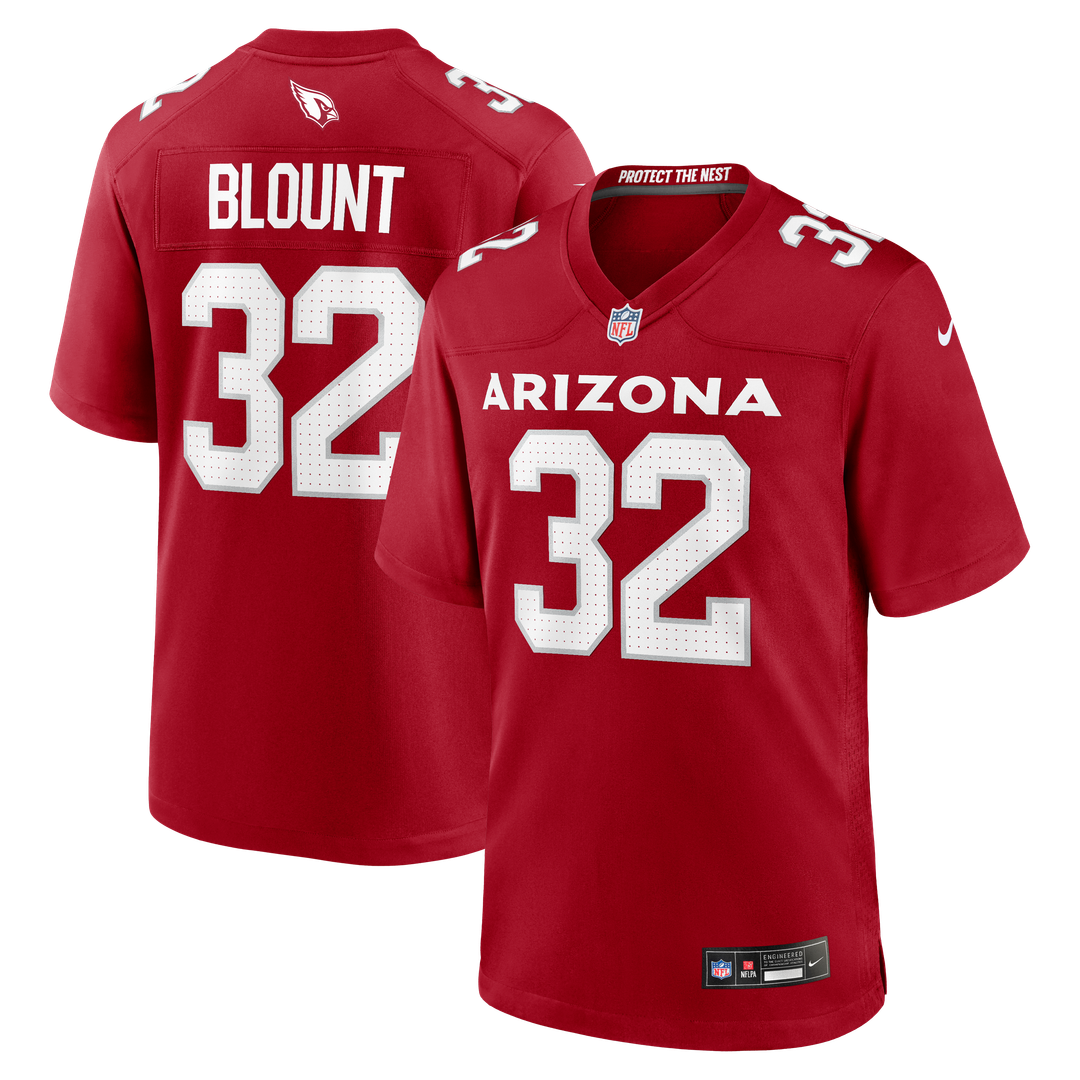 Joey Blount Arizona Cardinals Nike  Game Official Jersey -  Cardinal