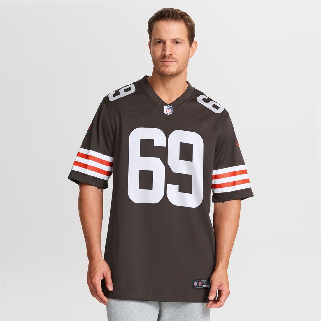 Tyre Phillips Cleveland Browns Nike Team Game Official Jersey -  Brown