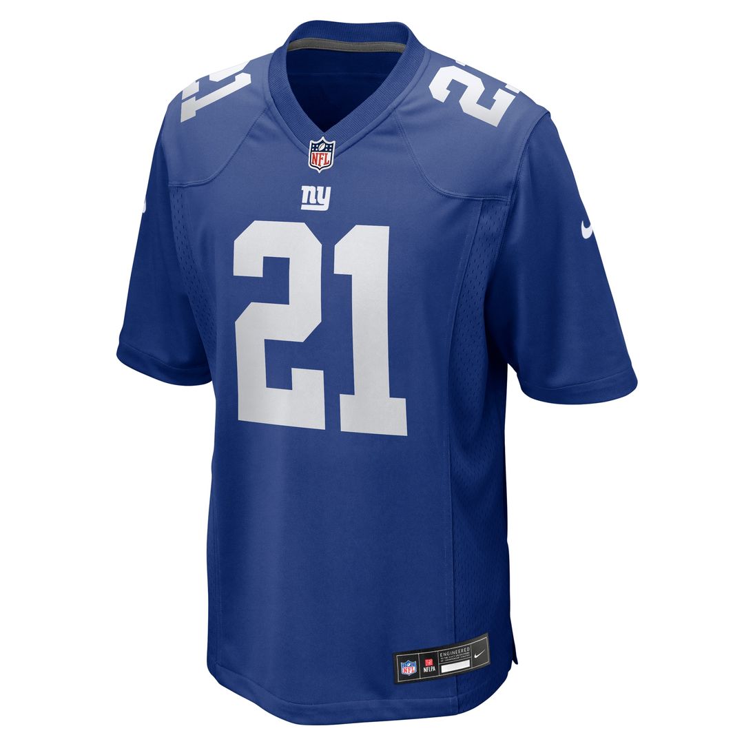 Paulson Adebo New York Giants Nike Team Game Jersey - Royal