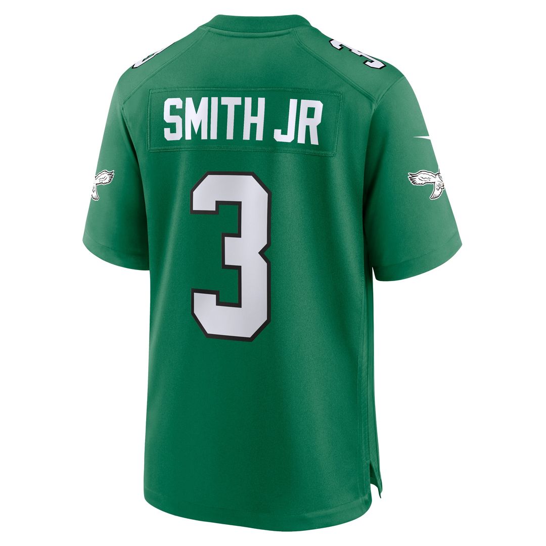 Nolan Smith Philadelphia Eagles Nike Alternate Game Official Jersey - Kelly Green