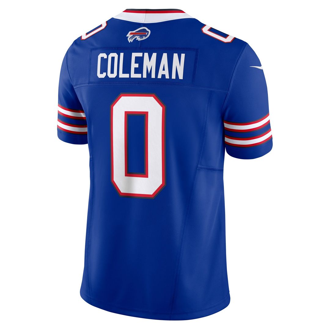 Keon Coleman Buffalo Bills Nike Team Vapor F.U.S.E. Limited Official Jersey - Royal