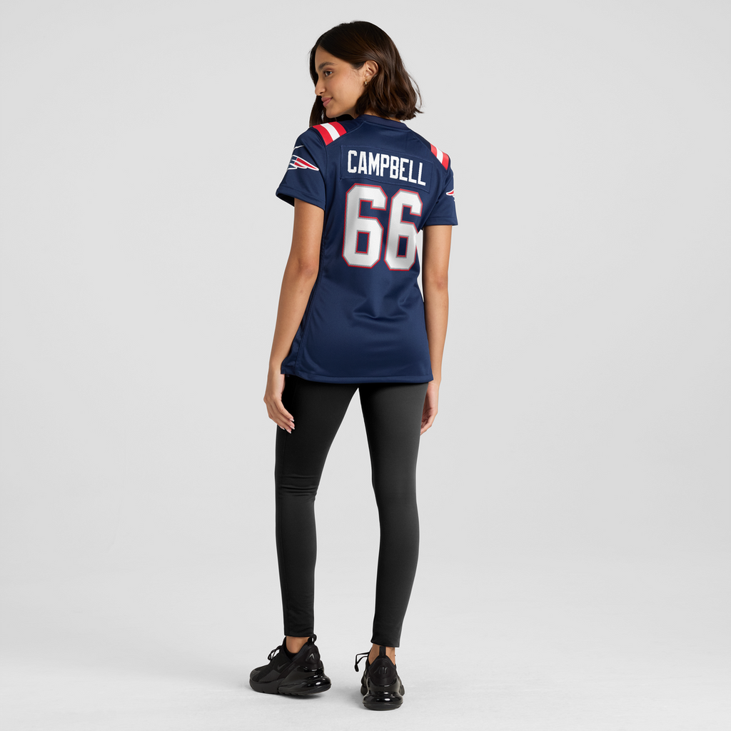 Will Campbell New England Patriots Nike Women's Team Game Jersey - Navy