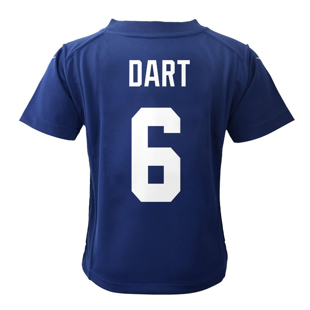 Jaxson Dart New York Giants Nike Infant Team Game Official Jersey - Royal