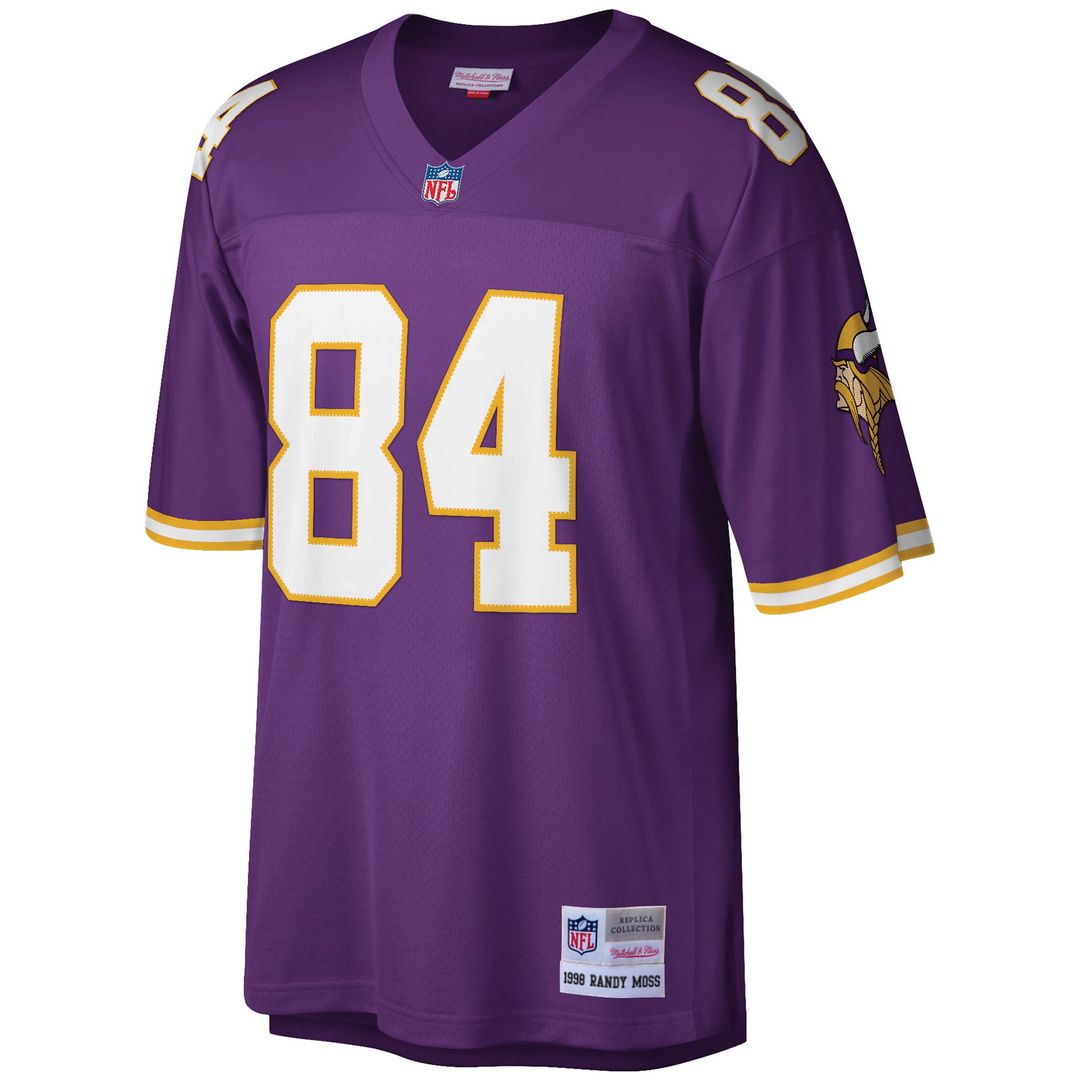 Randy Moss Minnesota Vikings Mitchell & Ness Legacy Replica Official Jersey - Purple