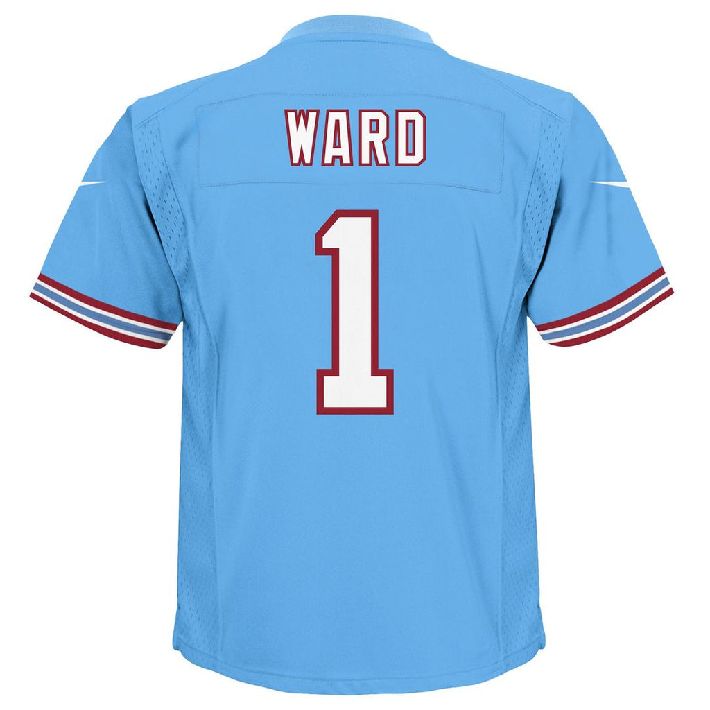 Cameron Ward Tennessee Titans Nike Toddler Alternate 2 Game Official Jersey - Light Blue