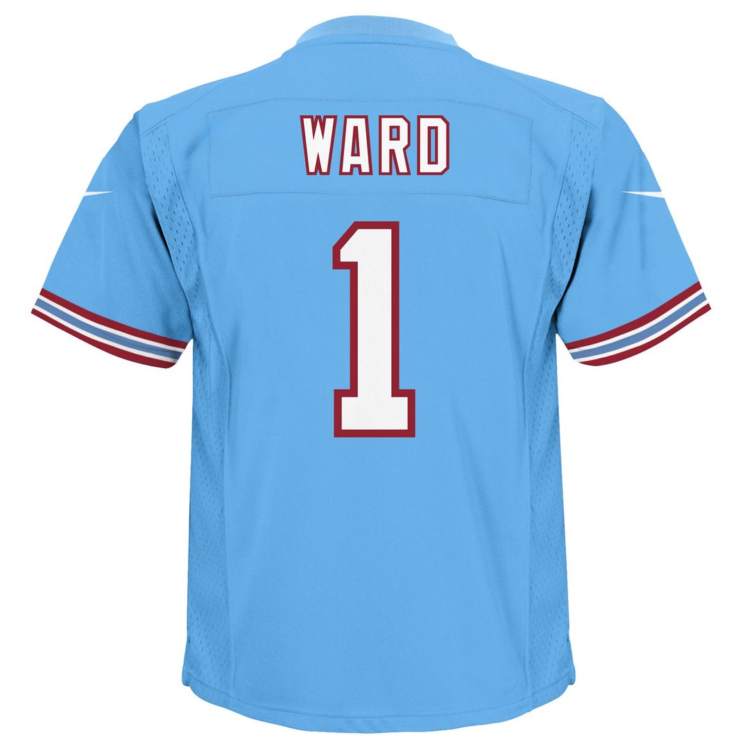 Cameron Ward Tennessee Titans Nike Toddler Alternate 2 Game Official Jersey - Light Blue
