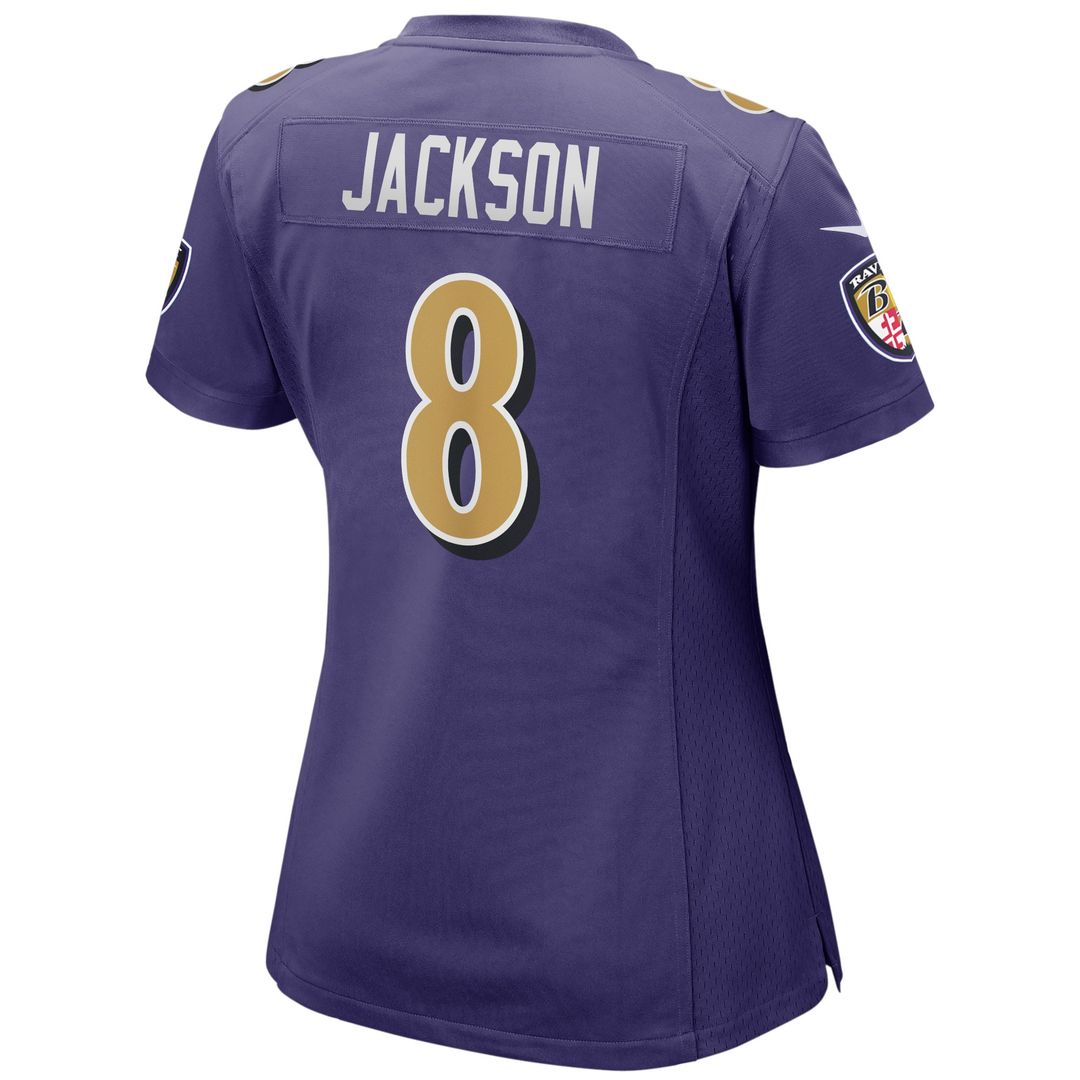 Lamar Jackson Baltimore Ravens Nike Women's Alternate Game Player Official Jersey - Purple