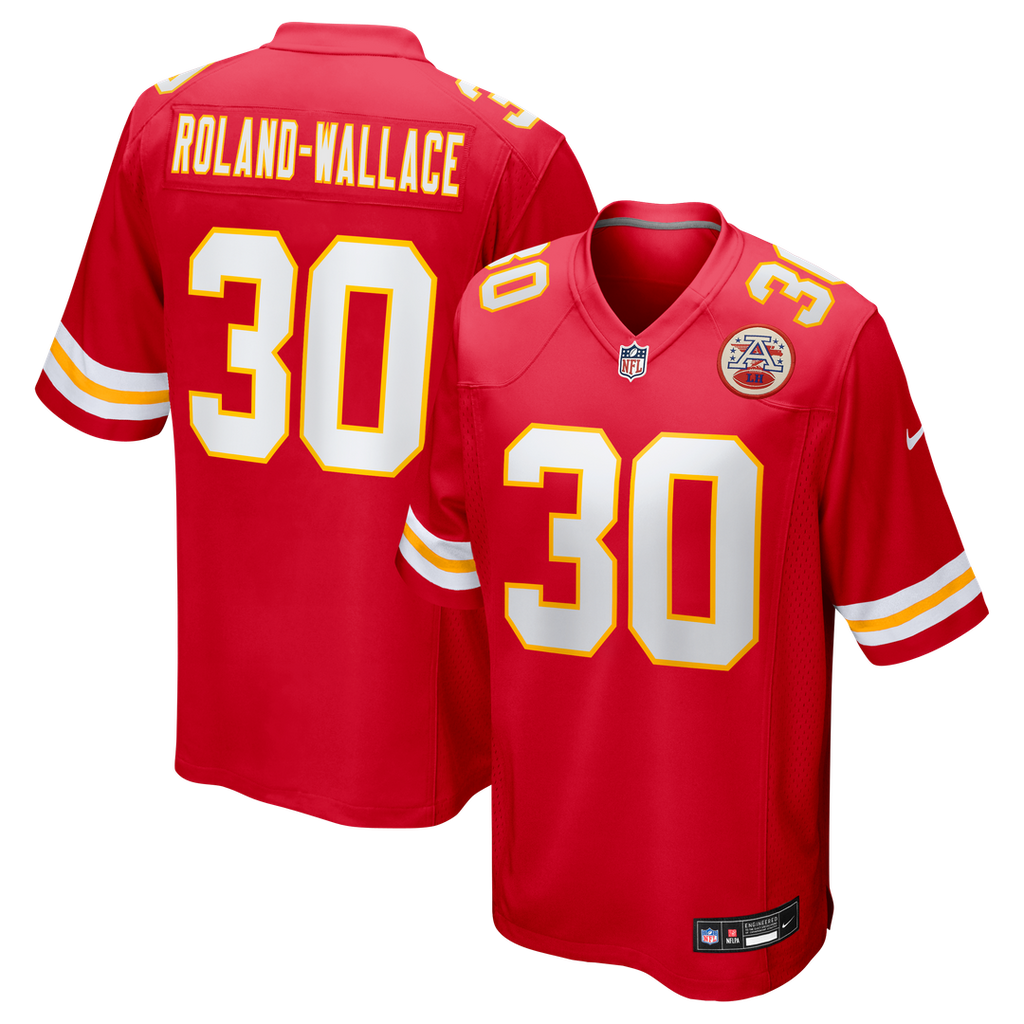 Chris Roland-Wallace Kansas City Chiefs Nike  Game Official Jersey -  Red