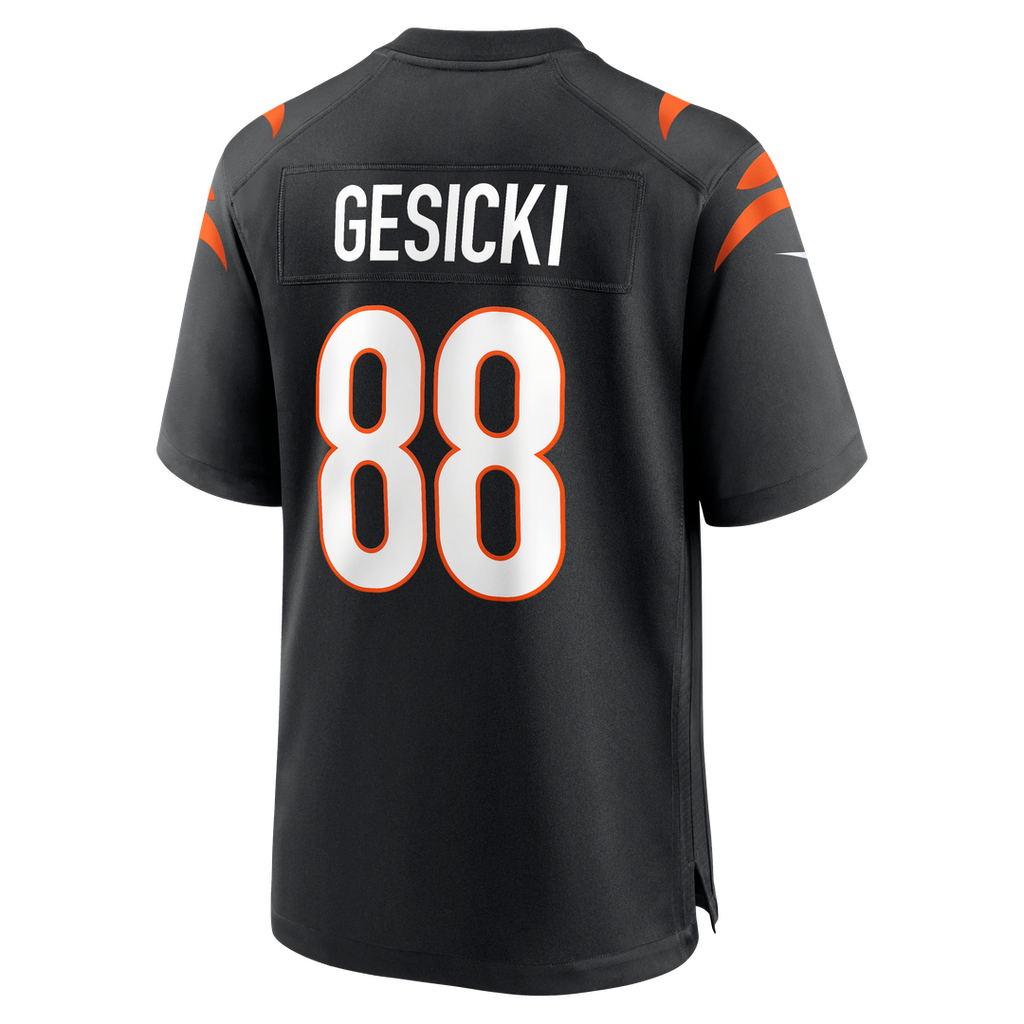 Mike Gesicki Cincinnati Bengals Nike Game Official Jersey -  Black