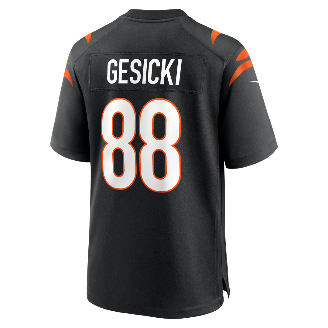 Mike Gesicki Cincinnati Bengals Nike Game Official Jersey -  Black