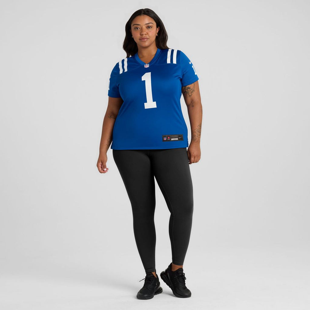 Ahmad Sauce Gardner Indianapolis Colts Nike Women's Team Game Jersey - Royal