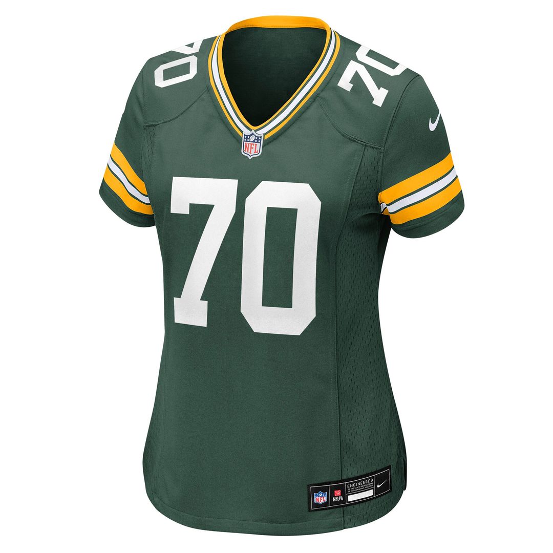 Darian Kinnard Green Bay Packers Nike Women's Team Game Official Jersey -  Green