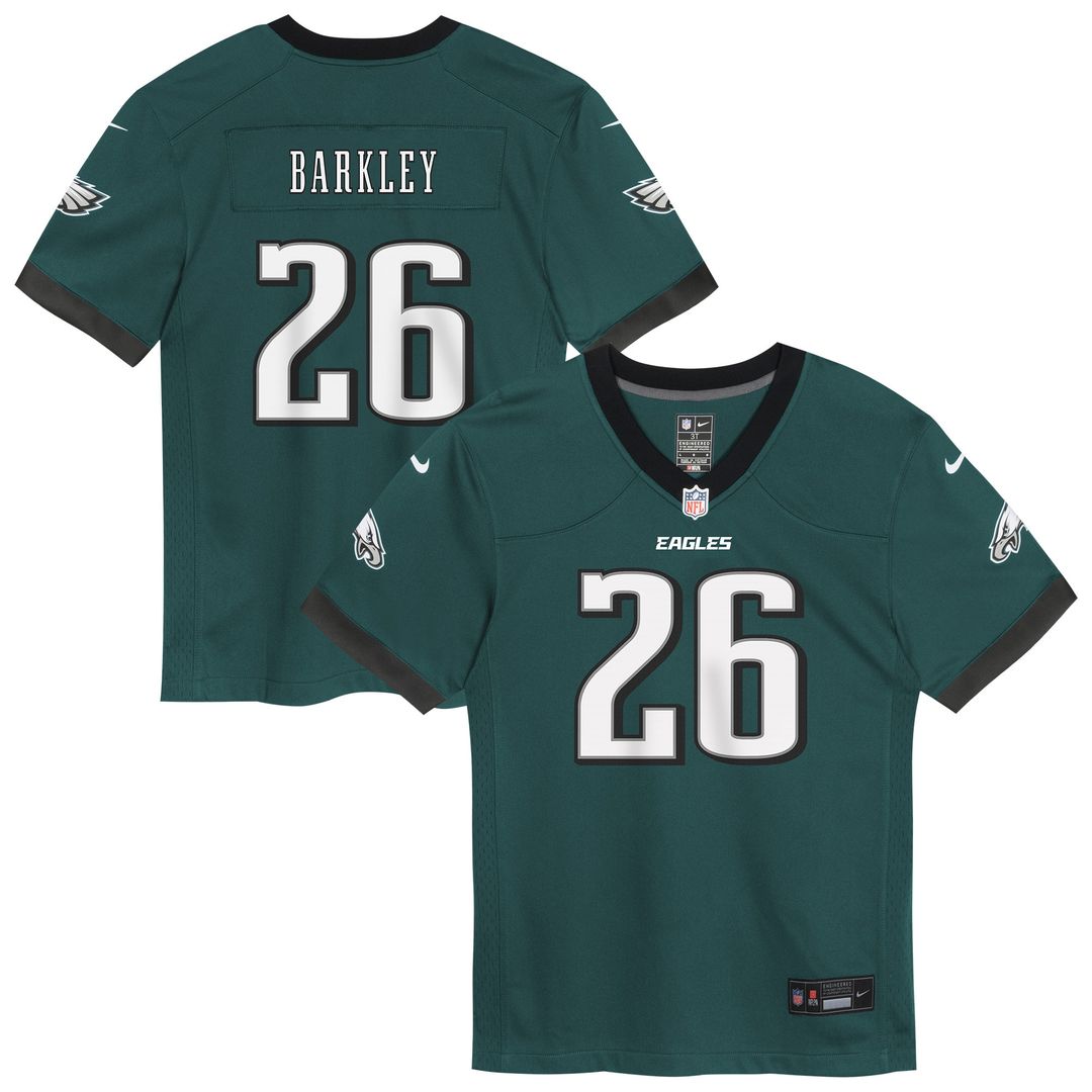 Saquon Barkley Philadelphia Eagles Nike Infant Alternate Player Game Jersey - Kelly Green