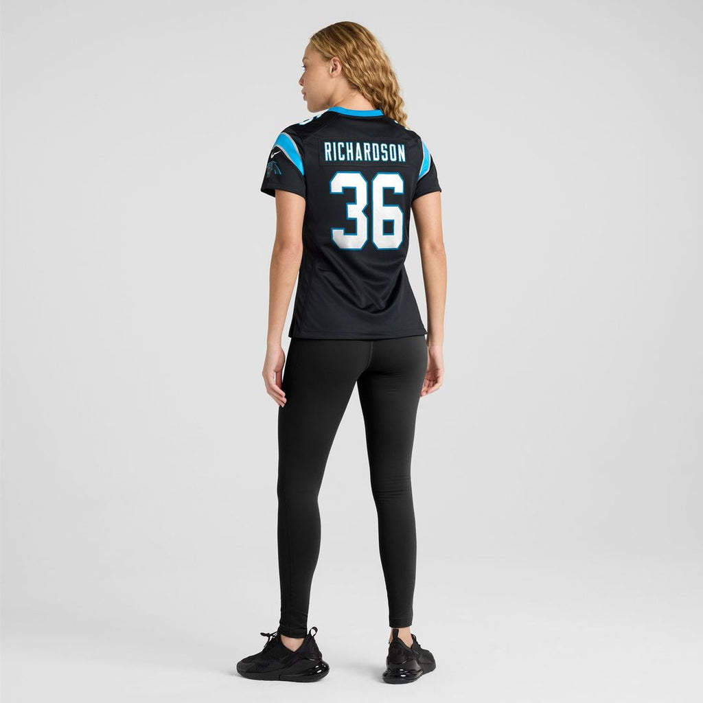 Demani Richardson Carolina Panthers Nike Women's Team Game Jersey - Black