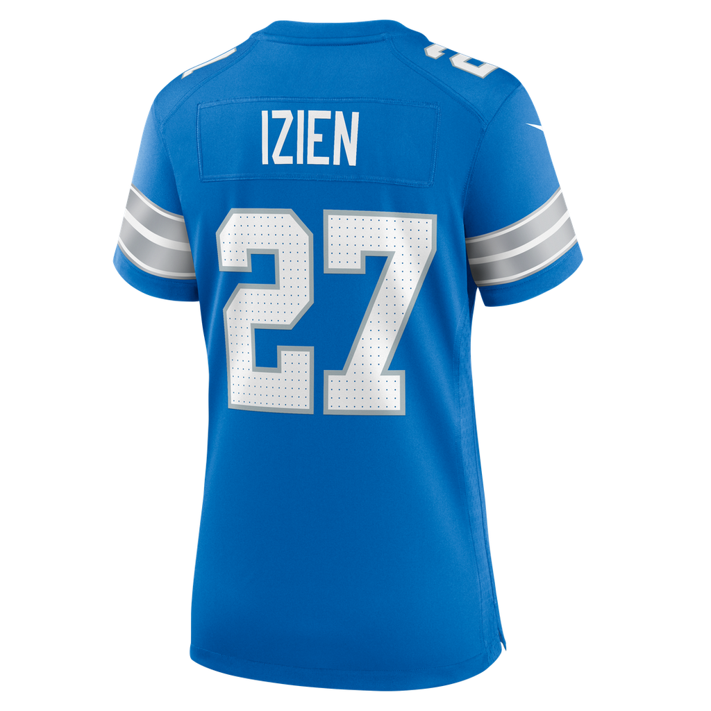 Christian Izien Detroit Lions Nike Women's Team Game Jersey - Blue