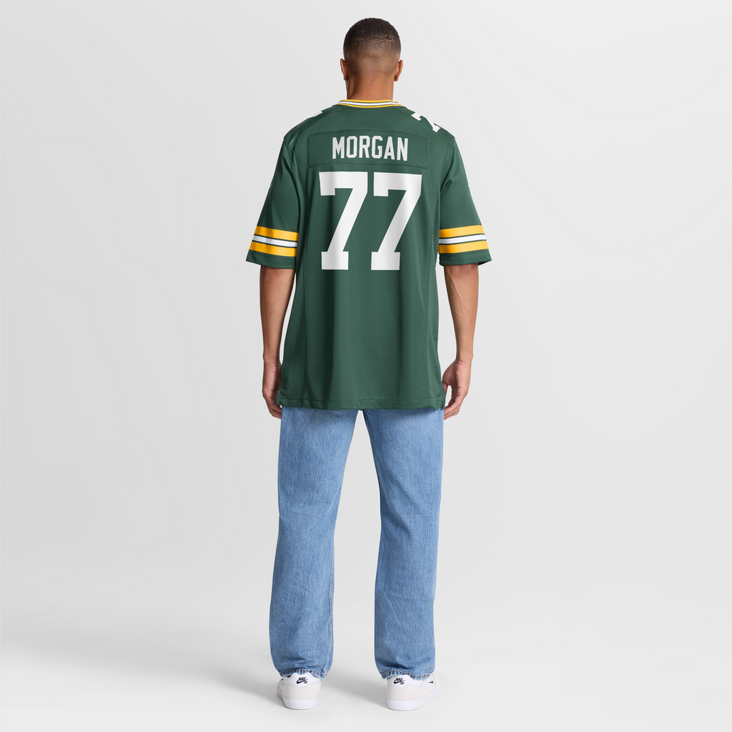 Jordan Morgan Green Bay Packers Nike  Player Game Official Jersey - Green