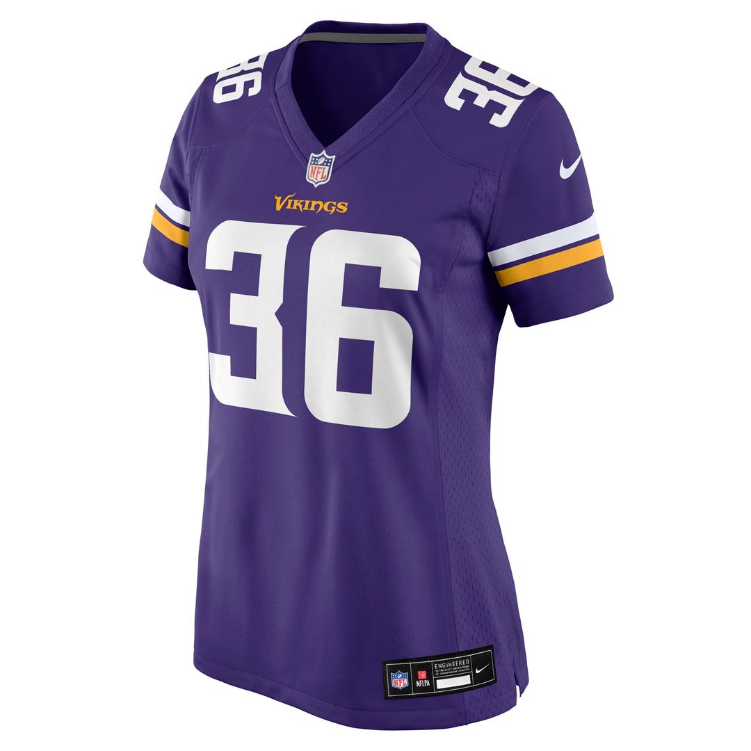 Zavier Scott Minnesota Vikings Nike Women's Team Game Jersey - Purple