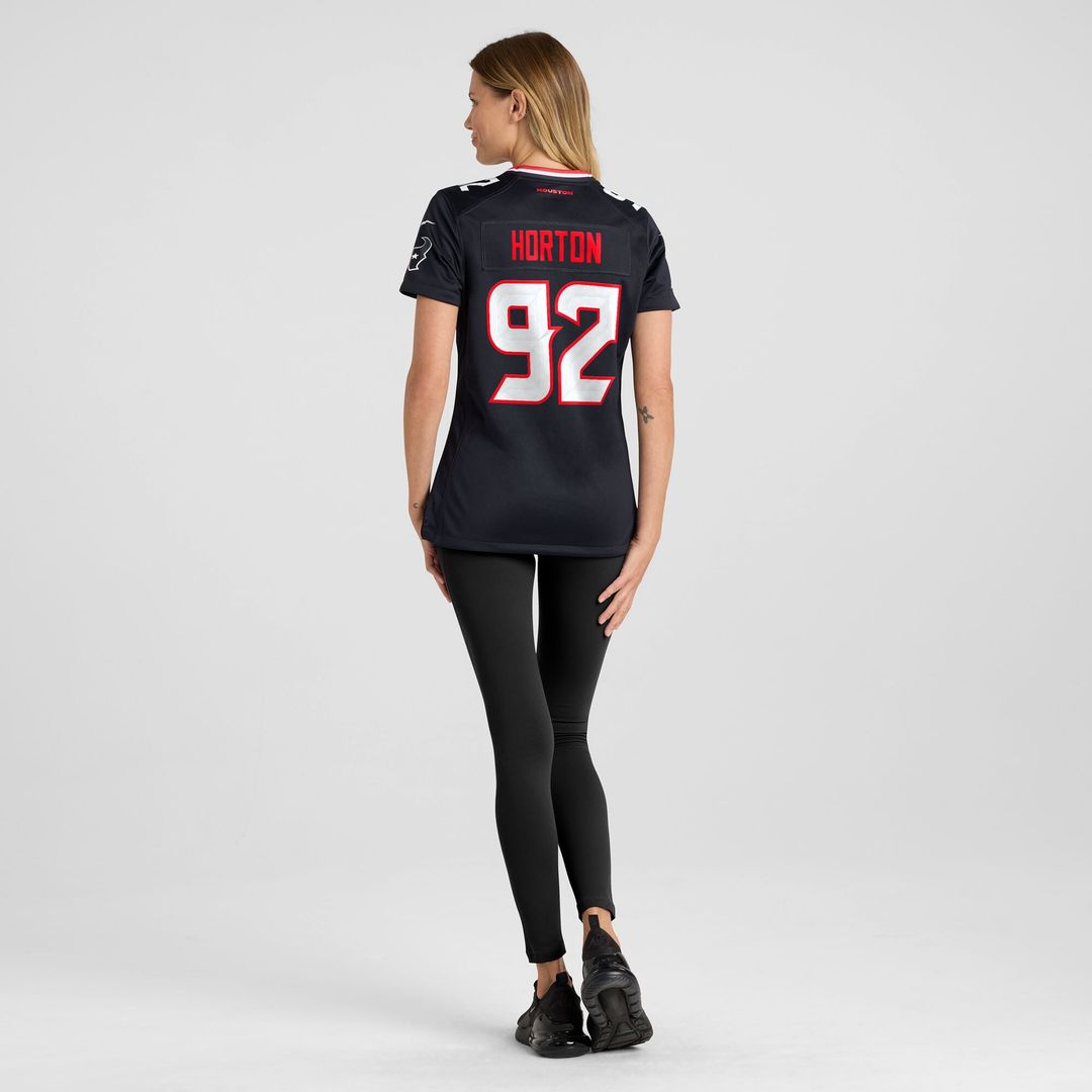 Dylan Horton Houston Texans Nike Women's Team Game Jersey - Navy