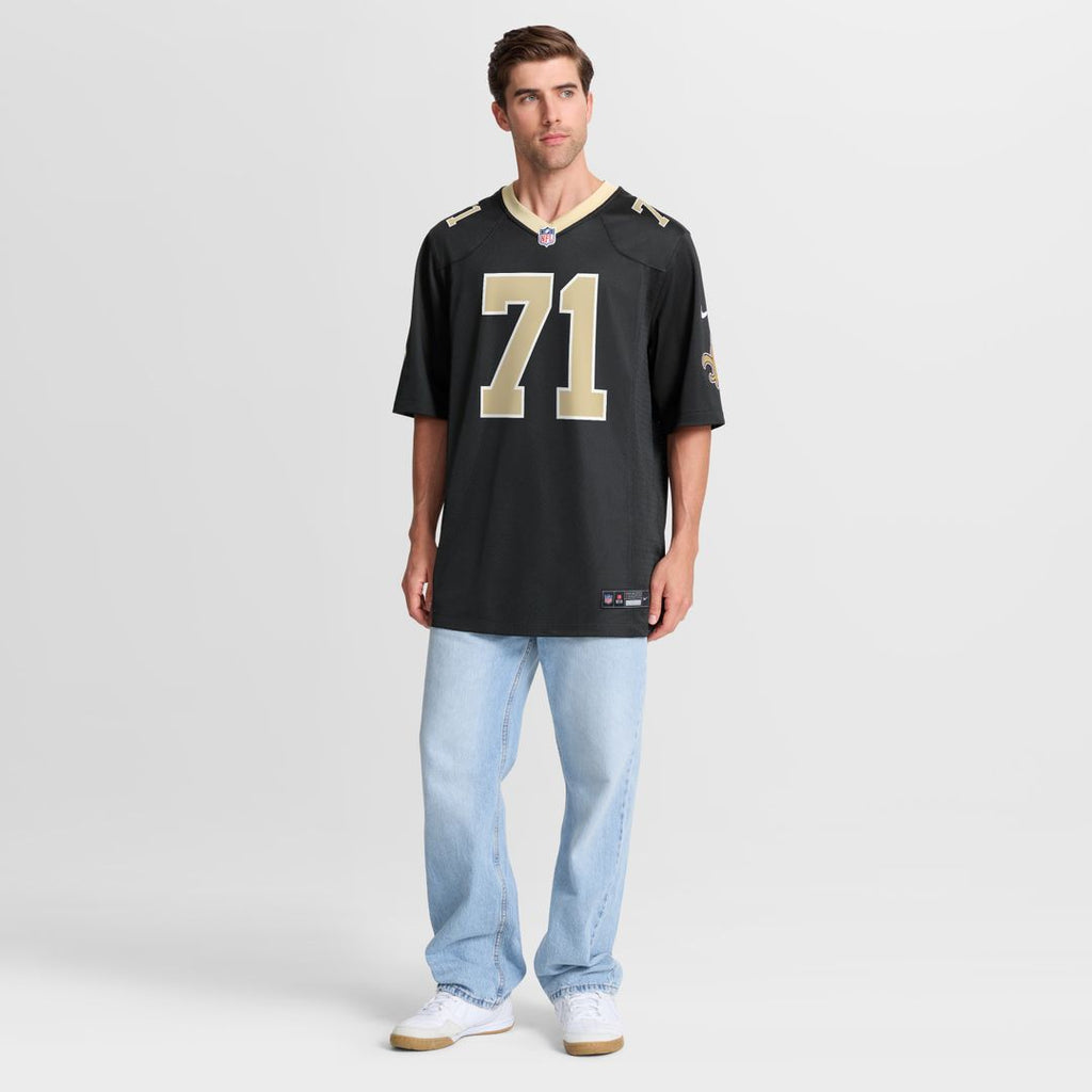 Kelvin Banks Jr. New Orleans Saints Nike Game Player Official Jersey - Black