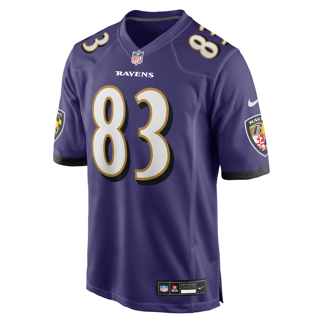 LaJohntay Wester Baltimore Ravens Nike Team Game Official Jersey -  Purple