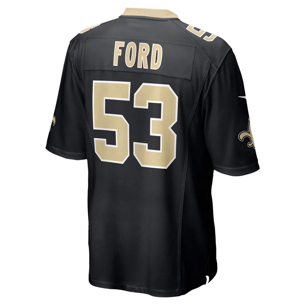 Jaylan Ford New Orleans Saints Nike  Game Official Jersey -  Black