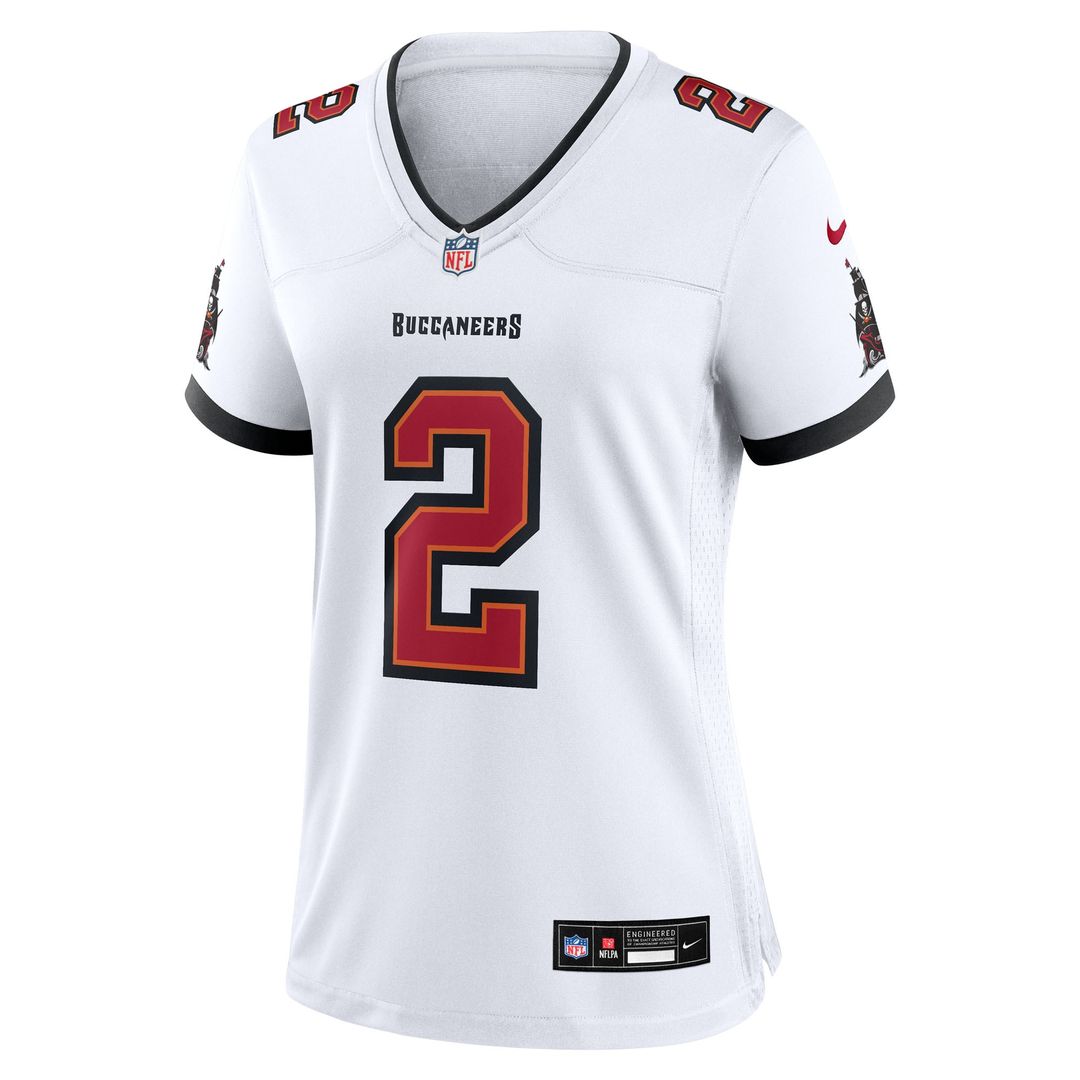 Emeka Egbuka Tampa Bay Buccaneers Nike Women's Game Jersey - White