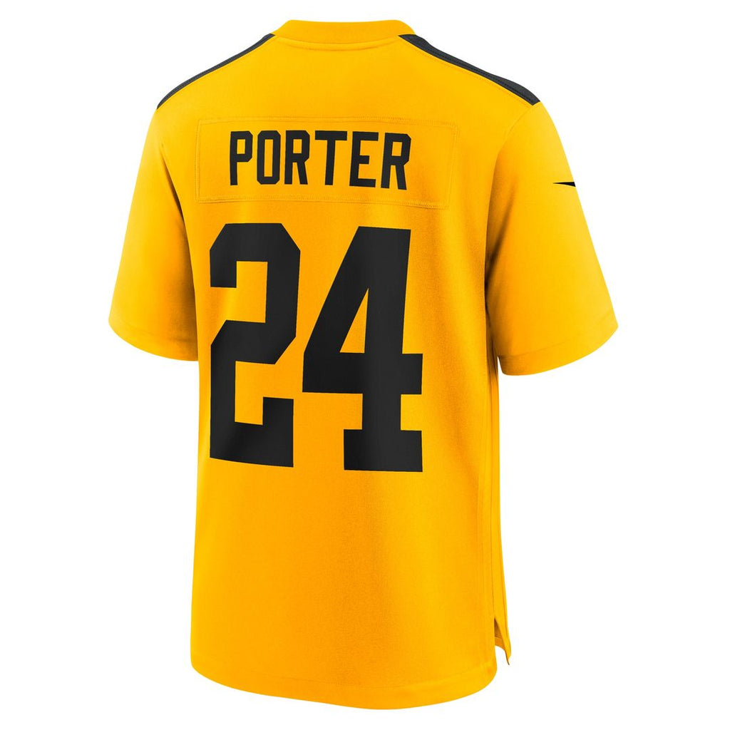 Joey Porter Jr. Pittsburgh Steelers Nike  Game Official Jersey - Black
