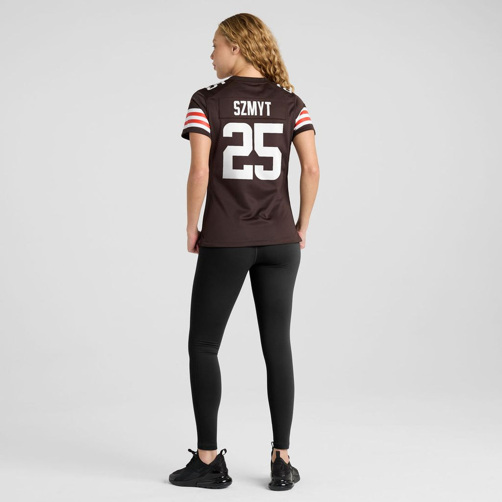 Andre Szmyt Cleveland Browns Nike Women's Team Game Official Jersey -  Brown