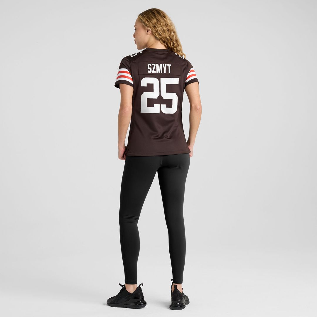 Andre Szmyt Cleveland Browns Nike Women's Team Game Official Jersey -  Brown