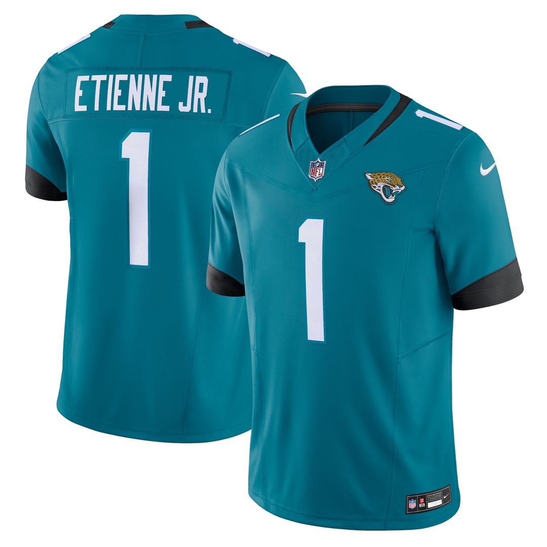 Travis Etienne Jacksonville Jaguars Nike Vapor F.U.S.E. Limited Official Jersey - Black