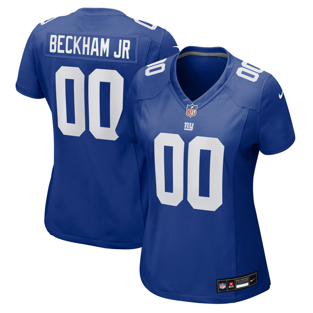 Odell Beckham Jr. New York Giants Nike Women's Team Game Official Jersey - Royal