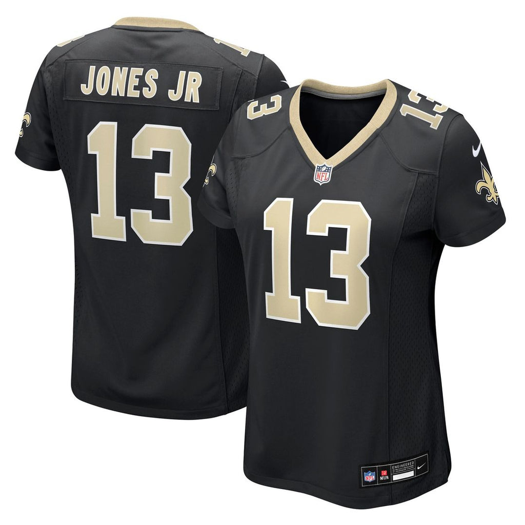 Velus Jones Jr. New Orleans Saints Nike Women's Team Game Jersey - Black