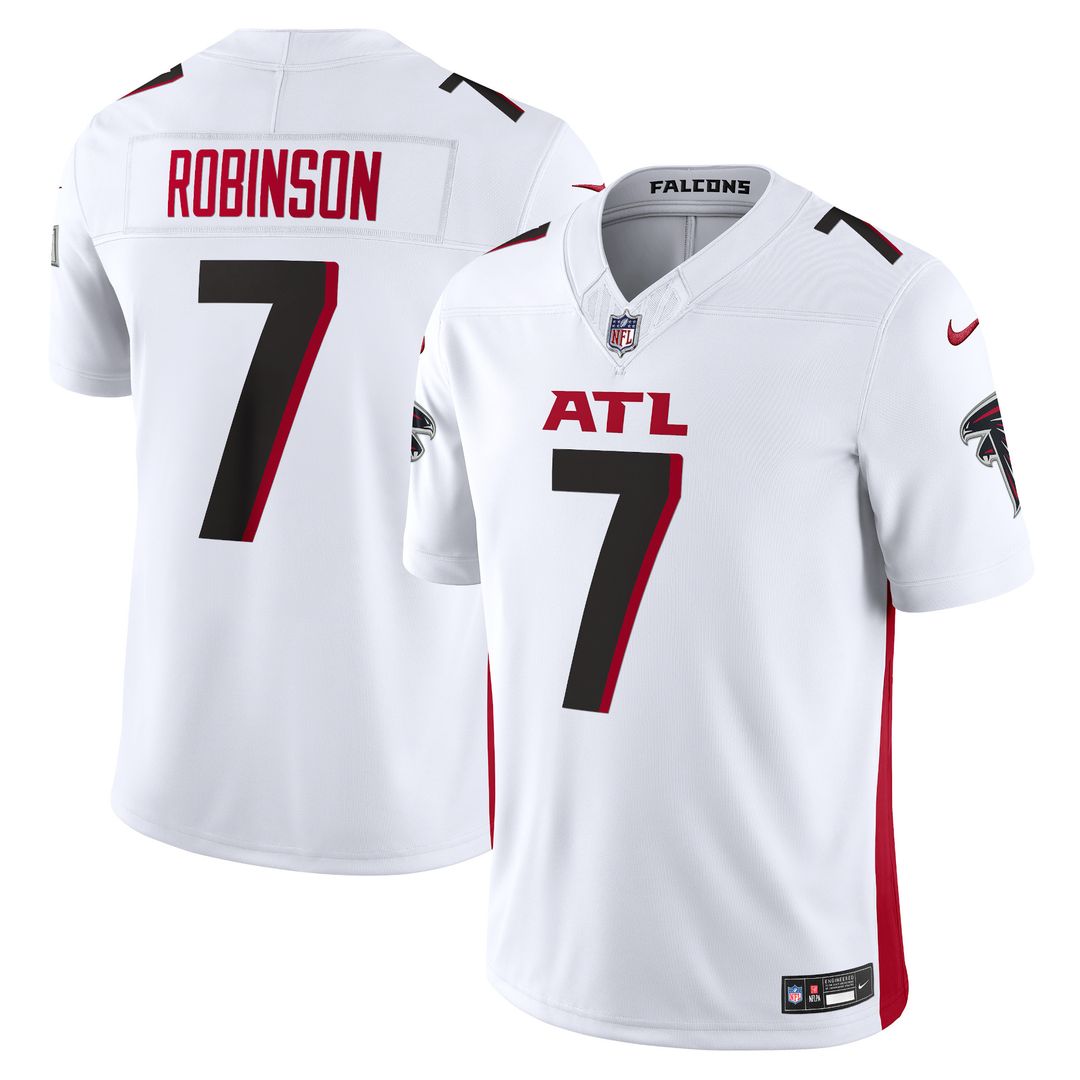 Bijan Robinson Atlanta Falcons Nike Alternate Vapor F.U.S.E. Limited Official Jersey - Black