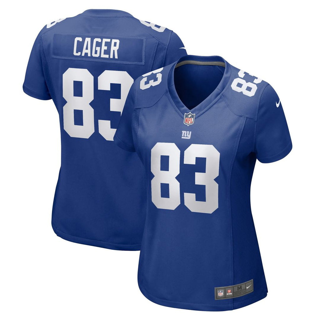 Lawrence Cager New York Giants Nike Women's Home Game Player Official Jersey - Royal
