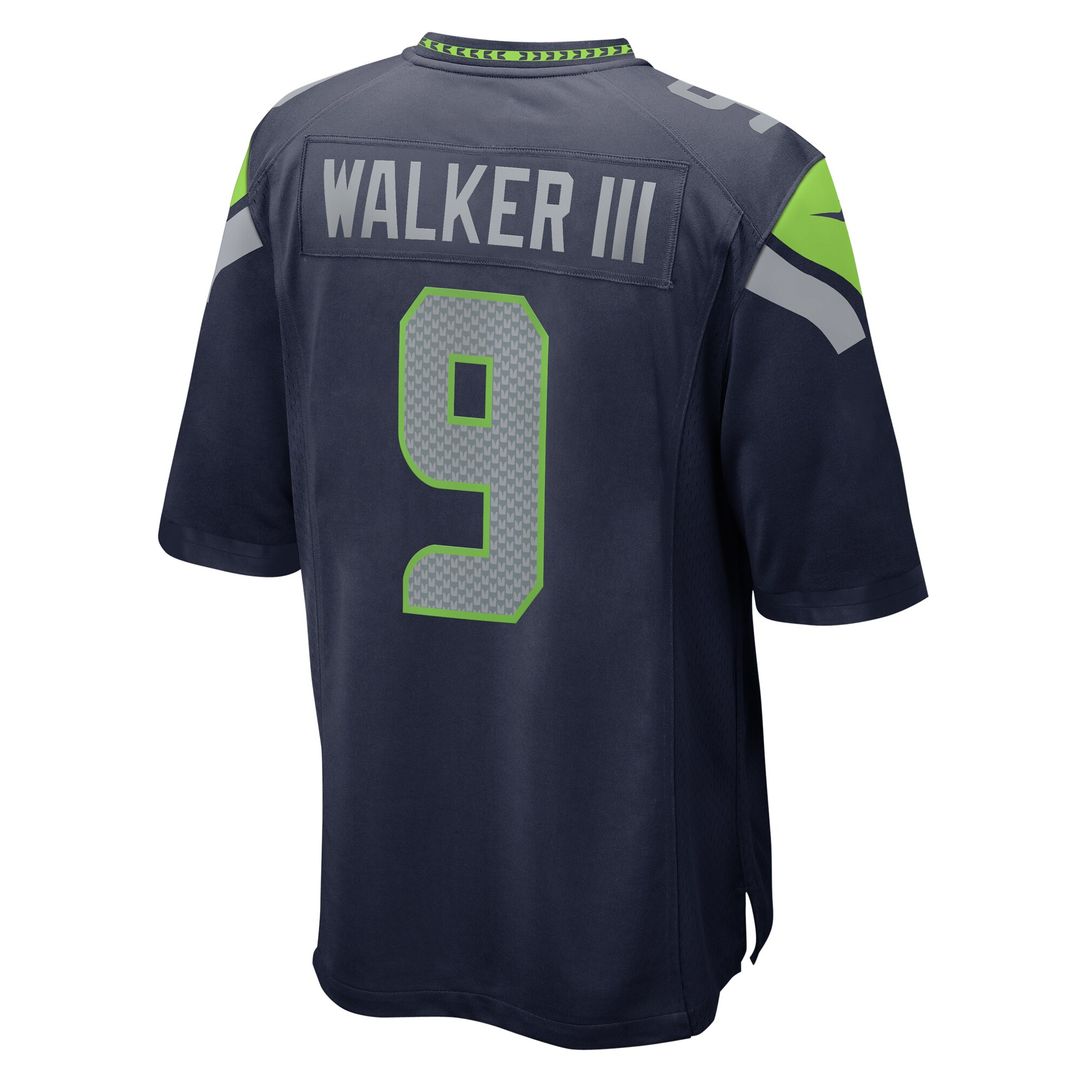 Kenneth Walker III Seattle Seahawks Nike Team Game Jersey - College Navy