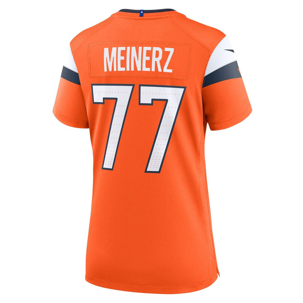 Quinn Meinerz Denver Broncos Nike Women's Team Game Jersey - Orange