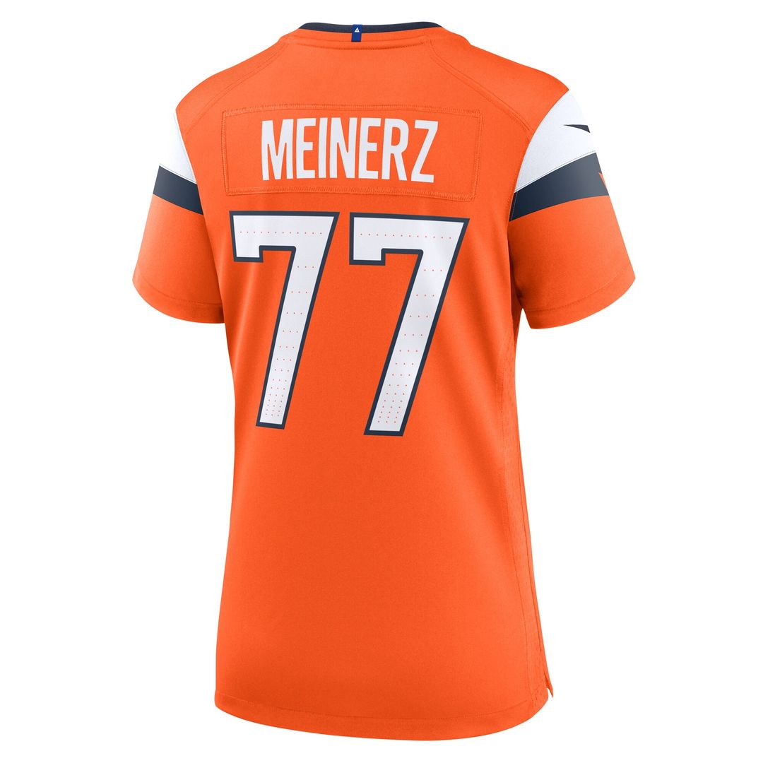 Quinn Meinerz Denver Broncos Nike Women's Team Game Jersey - Orange