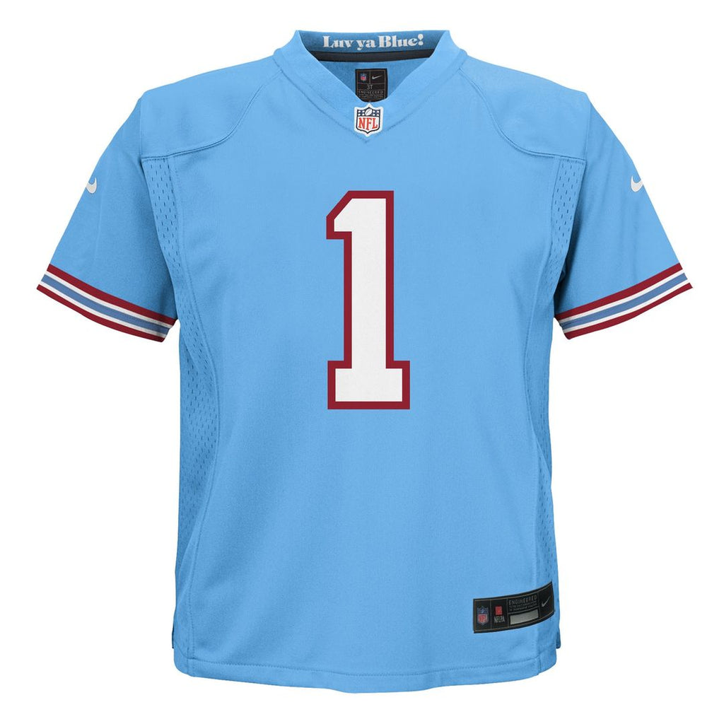 Cameron Ward Tennessee Titans Nike Toddler Alternate 2 Game Official Jersey - Light Blue